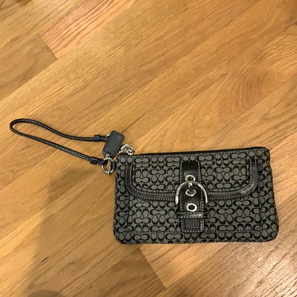 Vintage Coach Wristlet